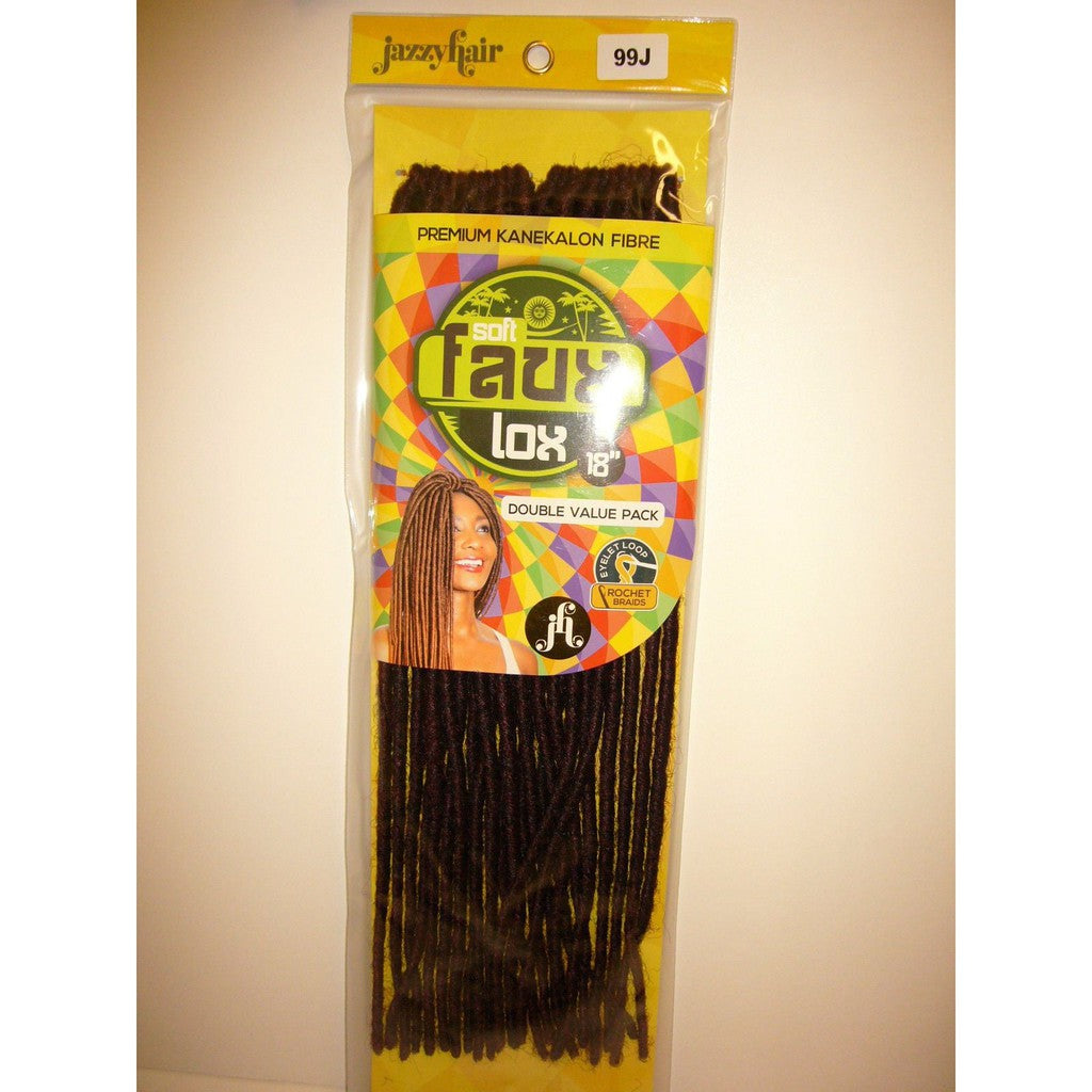 Jazzy Hair Soft Faux Lox 18" col T1B/30