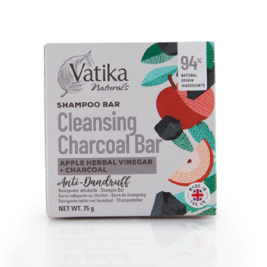 Vatika Naturals Anti-dandruff Cleansing Charcoal Shampoo Bar 75g