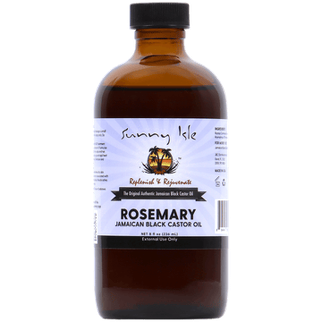 Sunny isle rosemary black castor oil 8oz