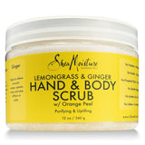 Shea Moisture Lemongrass & Ginger Body and Hand Scrub 12oz