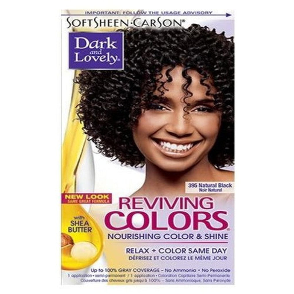Dark and Lovely Reviving Colors 395 Natural Black