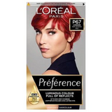 L'oréal preference feria p67 scarlet power permanent hair colour dye
