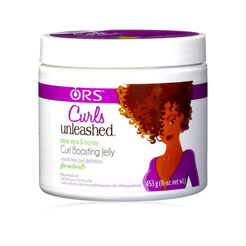 Ors curls unleashed aloe vera and honey curl boosting jelly 16oz