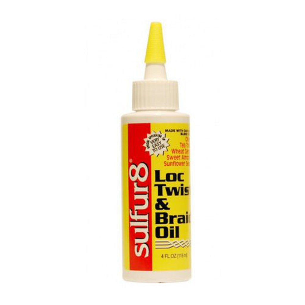 Sulfur 8 Loc Twist & Braid Oil 4oz