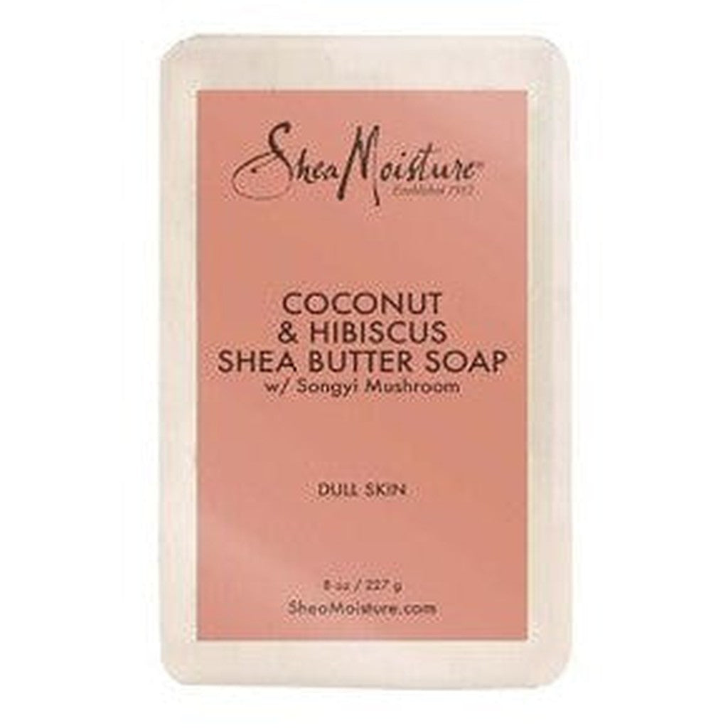 Shea moisture coconut & hibiscus shea butter soap