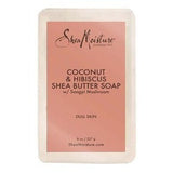 Shea moisture coconut & hibiscus shea butter soap