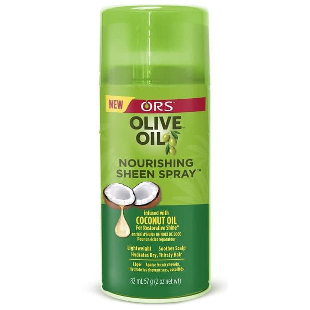 Ors olive oil nourishing hair sheen spray infused with coconut oil 2 o –  Beauty kulture Cosmetic