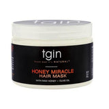 tgin Honey Miracle Hair Mask Deep Conditioner For Natural Hair 12 oz