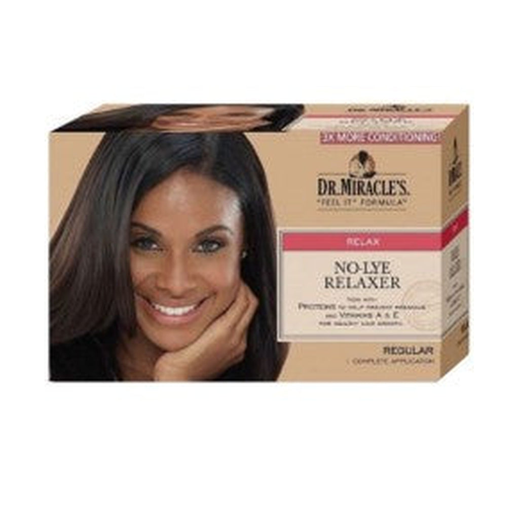 Dr miracle's no lye relaxer system 1 application SUPER