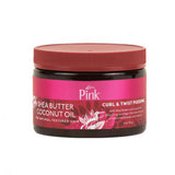 Luster's pink shea butter coconut oil curl & twist pudding