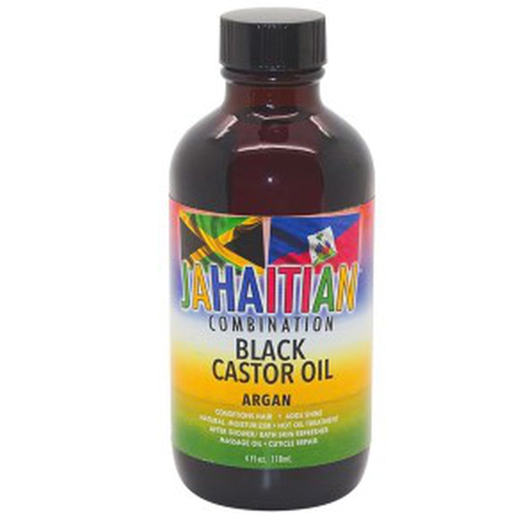 Jahaitian black castor oil black castor oil with argan