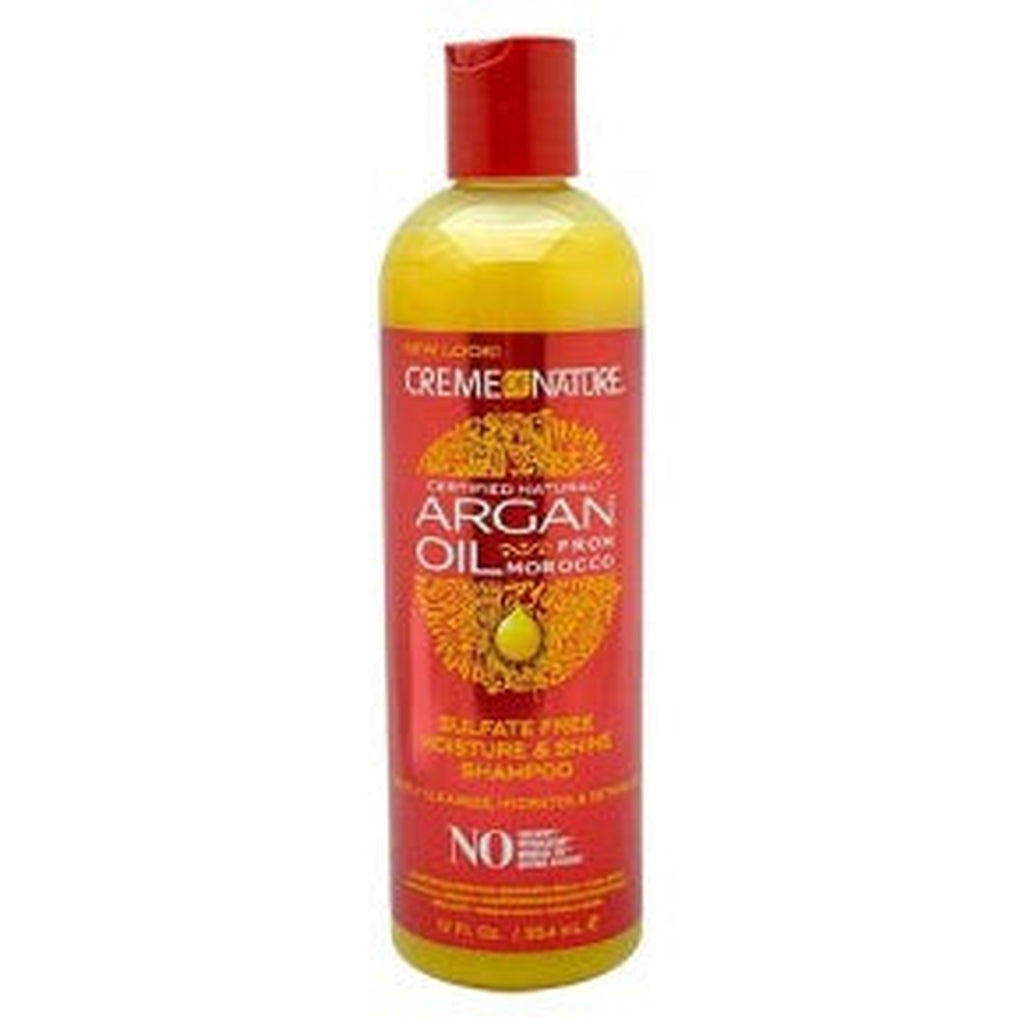 Creme Of Nature Argan Oil Sulfate Free Moisture And Shine Shampoo  12oz