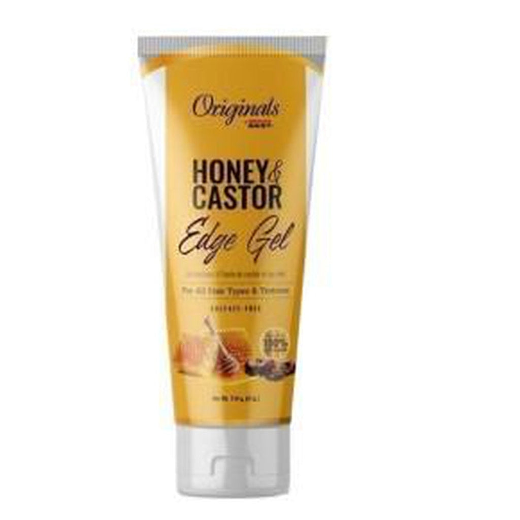 Africa's best original honey castor edge control gel 4oz