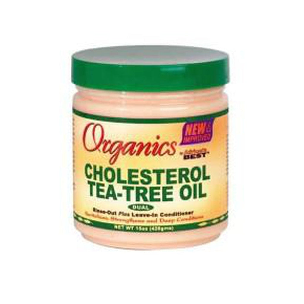 Africa's best original cholesterol tea tree oil leave in conditioner 15oz
