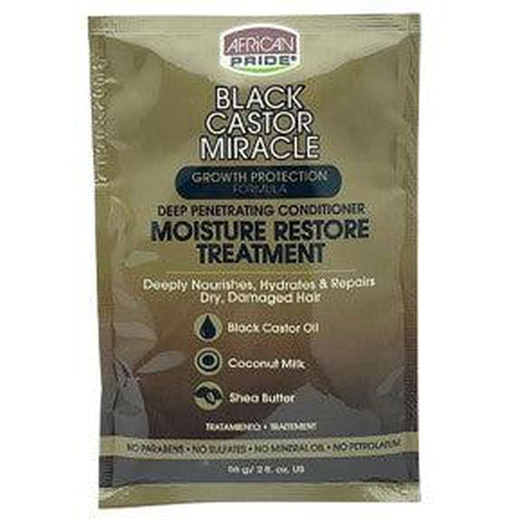 African pride black castor miracle growth protection moisture restore treatment