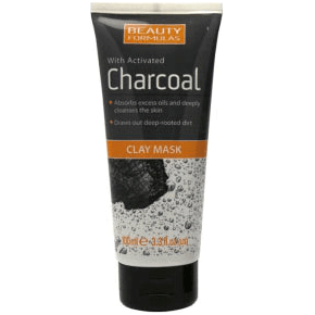 Beauty formulas charcoal clay mask - 100ml