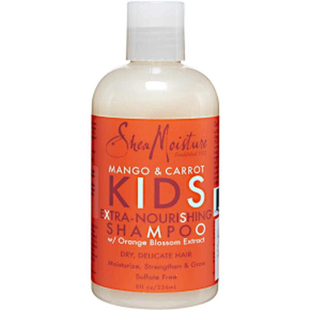 Shea moisture mango and carrot kids shampoo