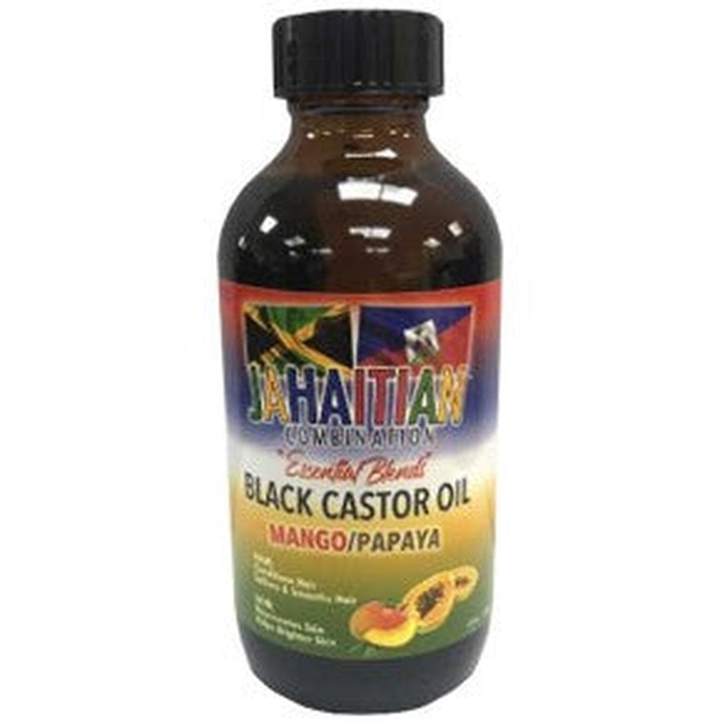 Jahaitian combination black castor oil with mango papaya