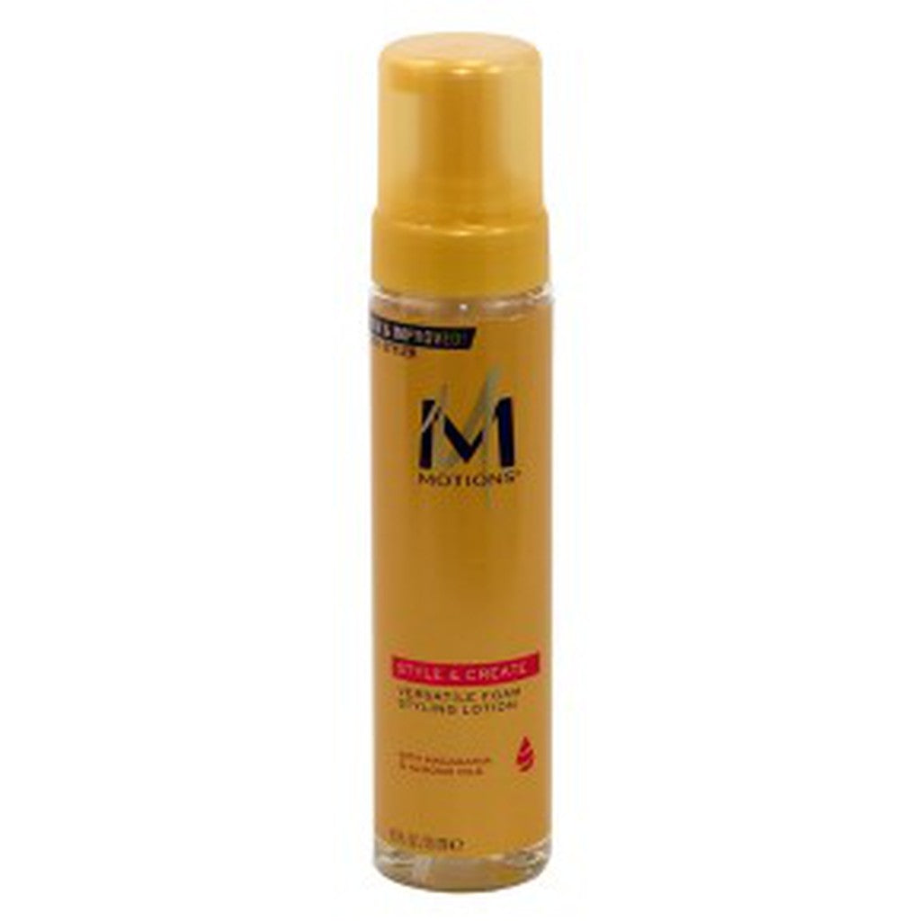 Motions prof.  style and create versatile foam styling lotion 251ml